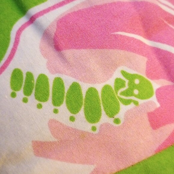 Denim jacket with Lilly Pulitzer accents - Picture 7 of 7